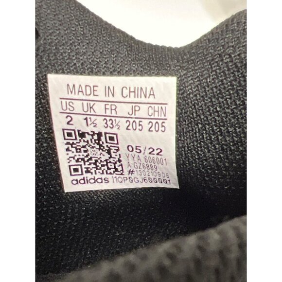 NEW! Adidas Freak Spark MD Child Unisex Black Football Cleats Size 2 - Picture 11 of 11